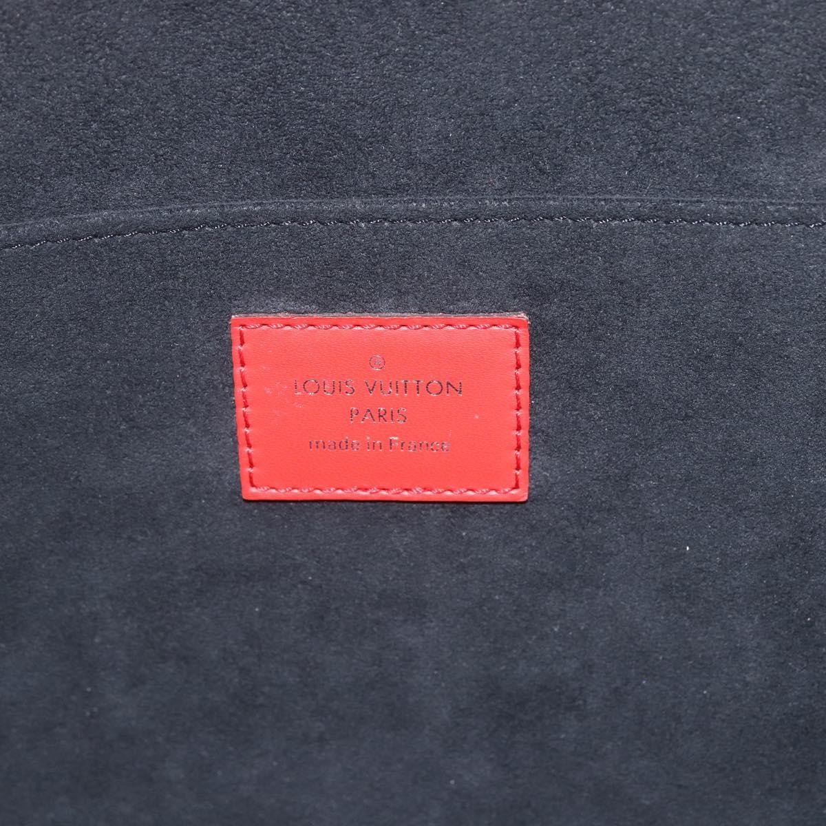 Louis Vuitton Pochette Jour Limited Edition Supreme Epi Leather Red Leather Clutche & Pouche Bag