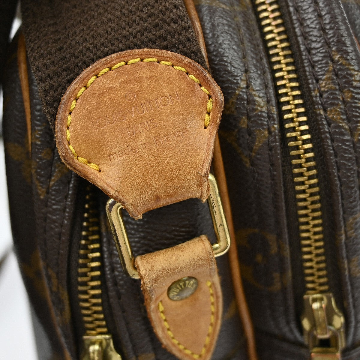 Louis Vuitton Reporter Bag Monogram Canvas Brown Canvas Shoulder Bag