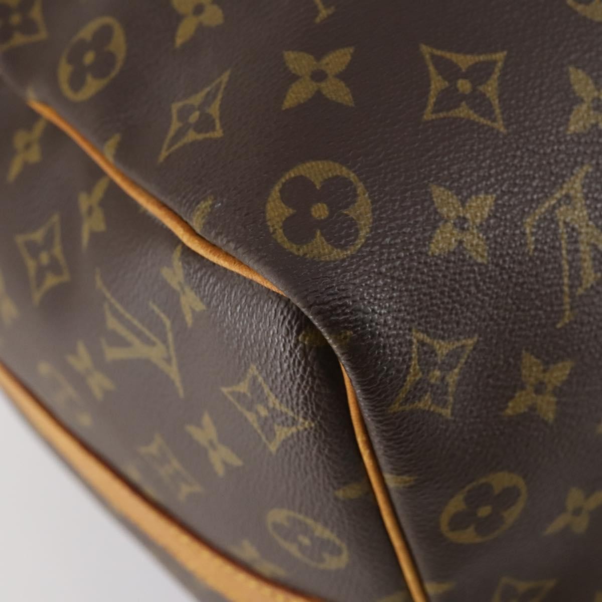 Louis Vuitton Keepall Bandouliere Bag Monogram Canvas Brown Canvas Travel Bag