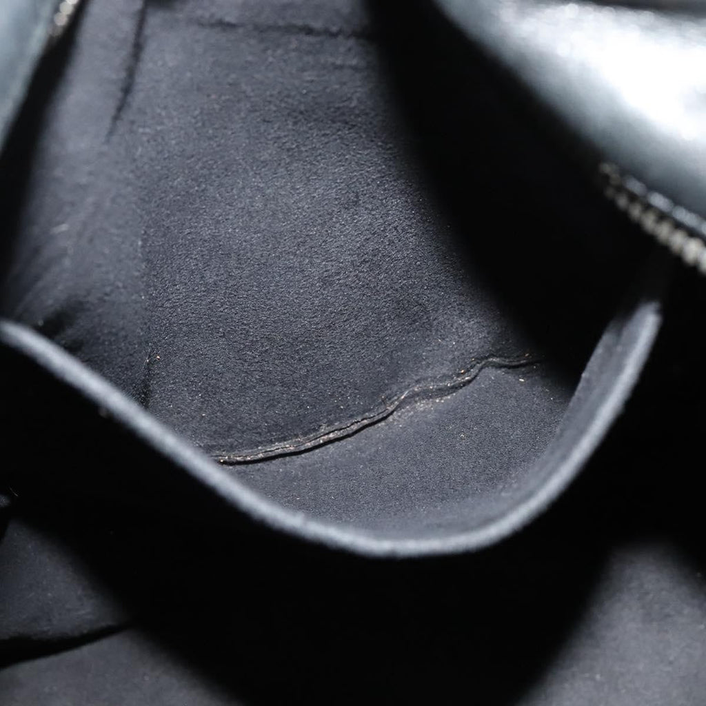 Louis Vuitton Clarkson Messenger Bag Monogram Shadow Leather Black Leather Bag