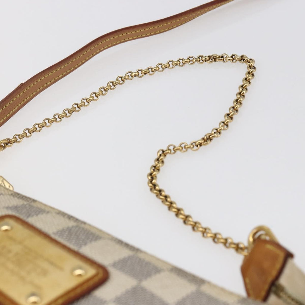 Louis Vuitton Eva Handbag Damier White Canvas Bag
