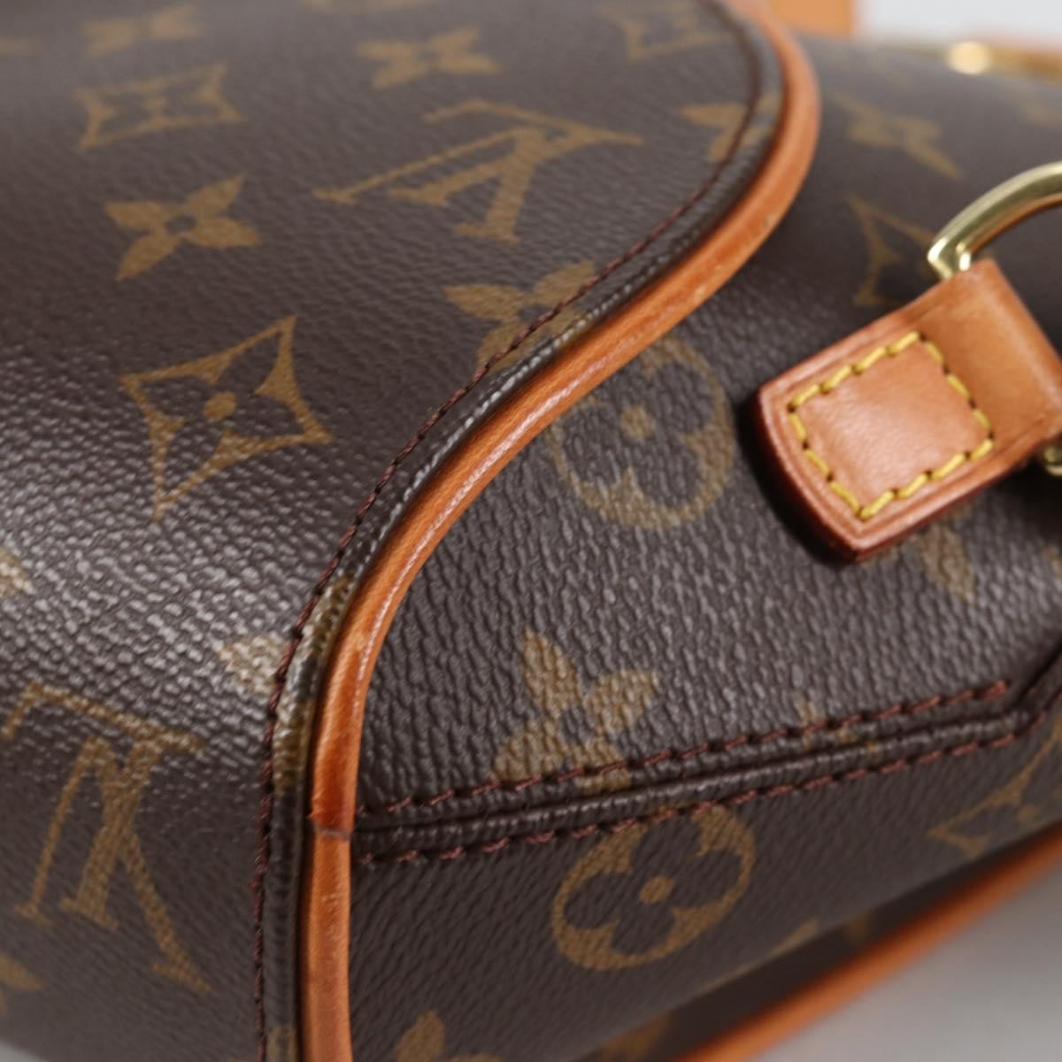 Louis Vuitton Ellipse Backpack Monogram Canvas Brown Canvas Backpack Bag
