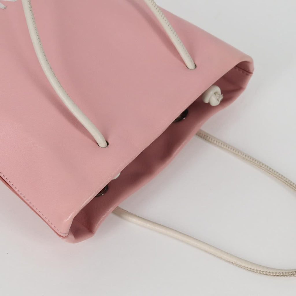 Chanel Essential Shopping Tote Leather Pink Leather Bag