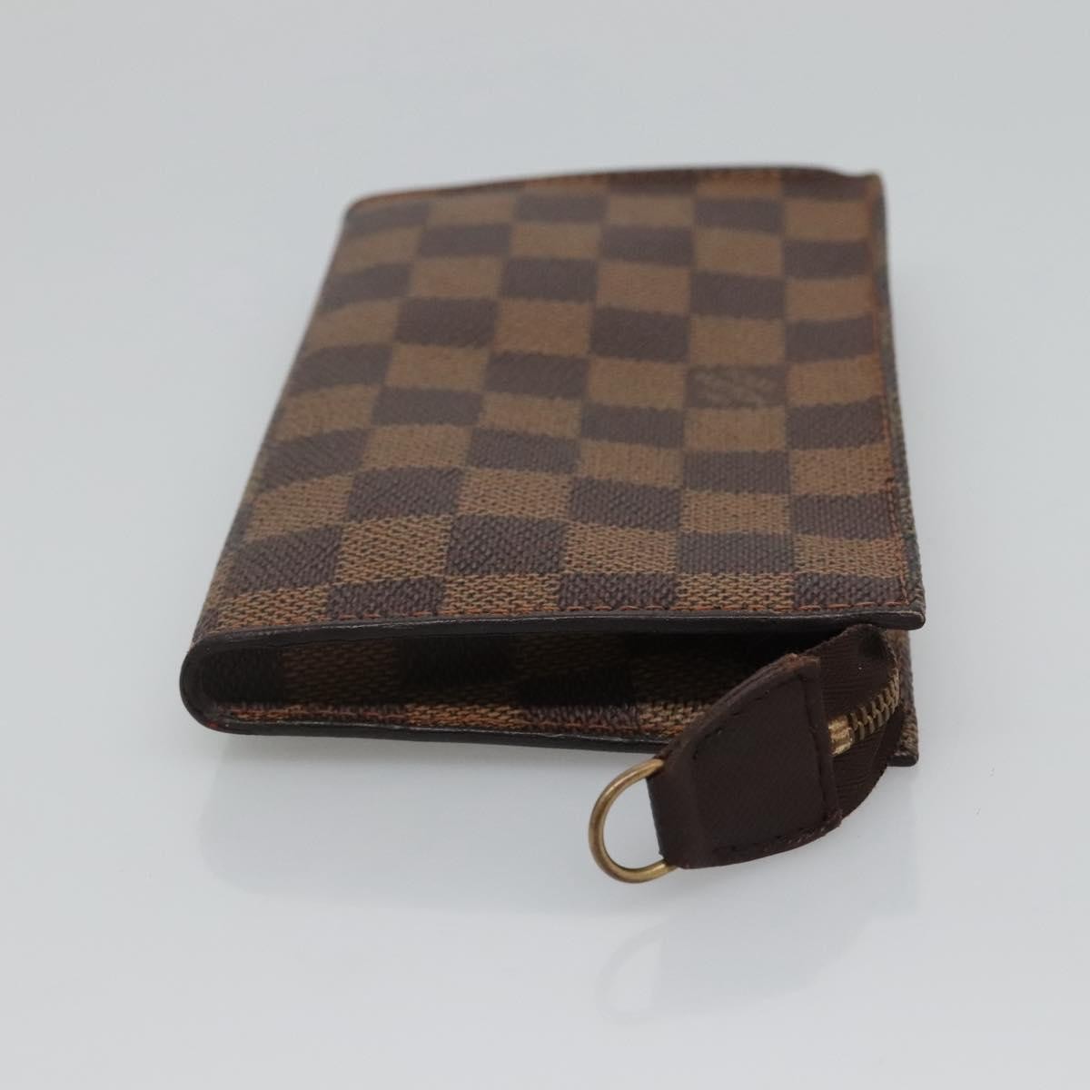 Louis Vuitton Marais Bucket Zip Pouch Damier Brown Canvas Clutche & Pouche Bag