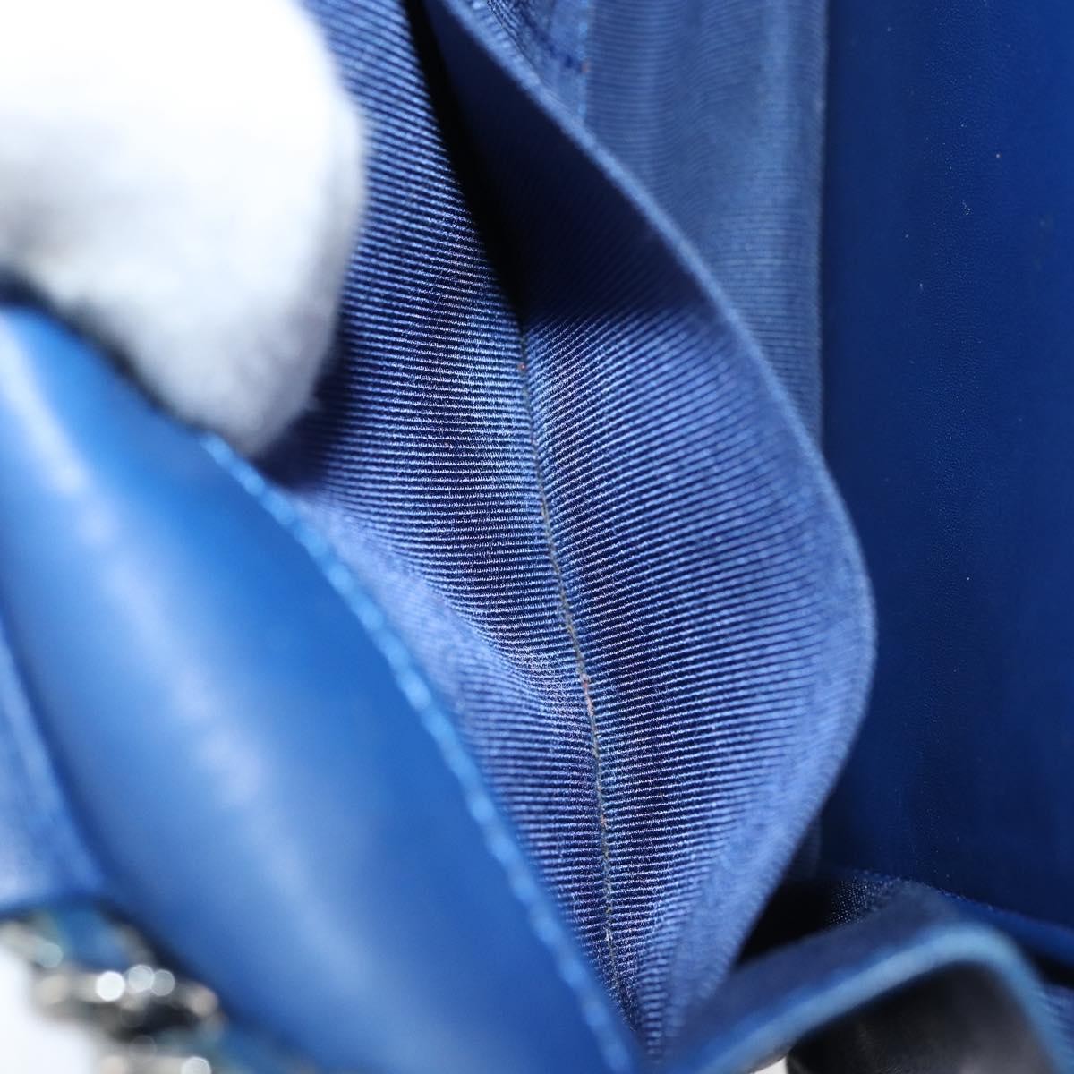 Chanel Wallet On Chain Canvas Navy Canvas Shoulder Bag Bag