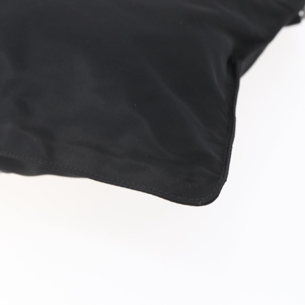 Prada Flat Messenger Bag Tessuto Black Nylon Shoulder Bag Bag