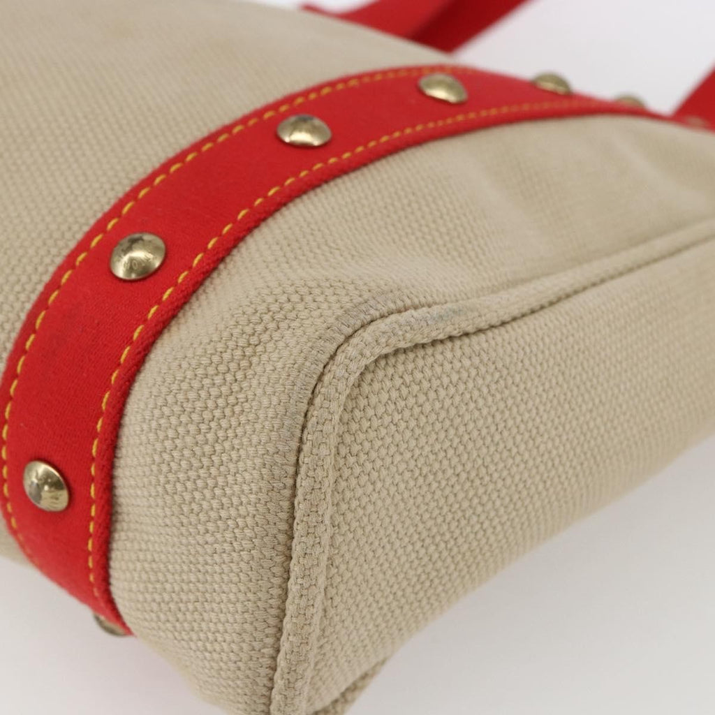 Louis Vuitton Antigua Tote Canvas Beige Canvas Tote Bag