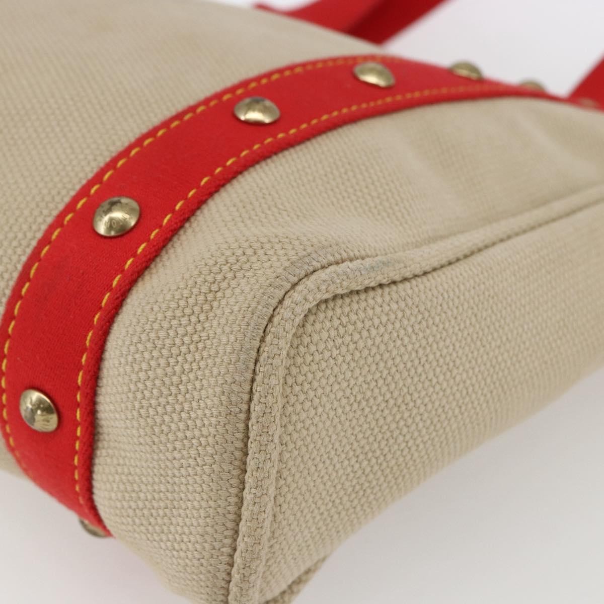 Louis Vuitton Antigua Tote Canvas Beige Canvas Tote Bag
