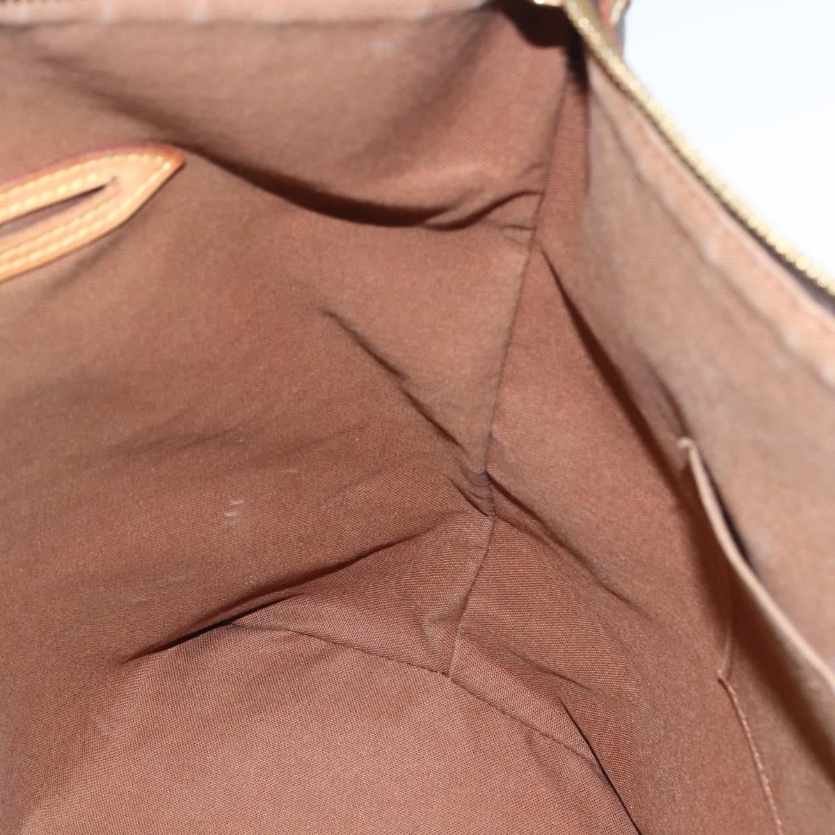 Louis Vuitton Palermo Handbag Monogram Canvas Brown Canvas Tote Bag