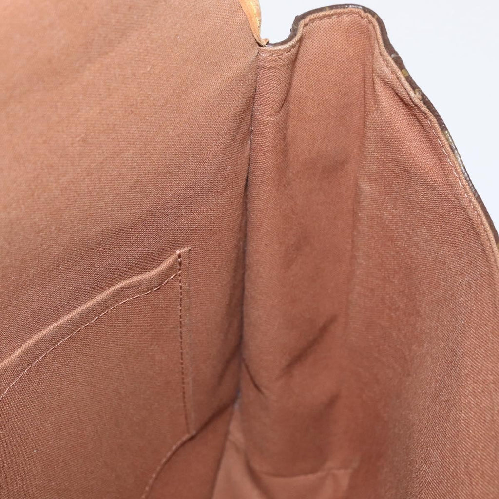 Louis Vuitton Bosphore Messenger Bag Monogram Canvas Brown Canvas Shoulder Bag