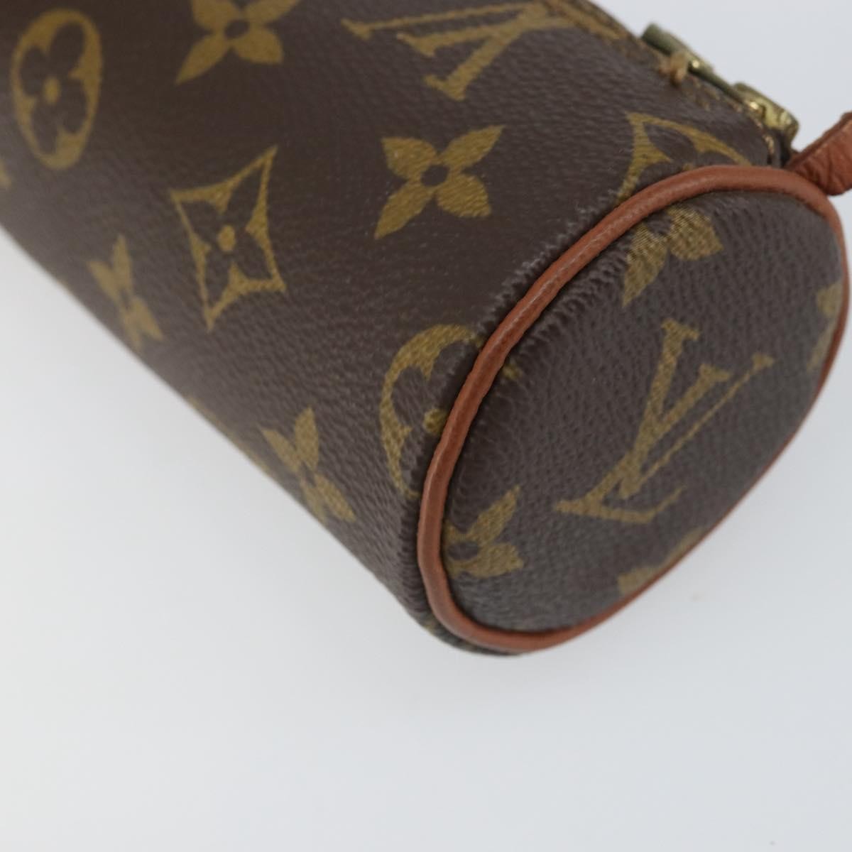 Louis Vuitton Papillon Pochette Monogram Canvas Brown Canvas Clutche & Pouche Bag
