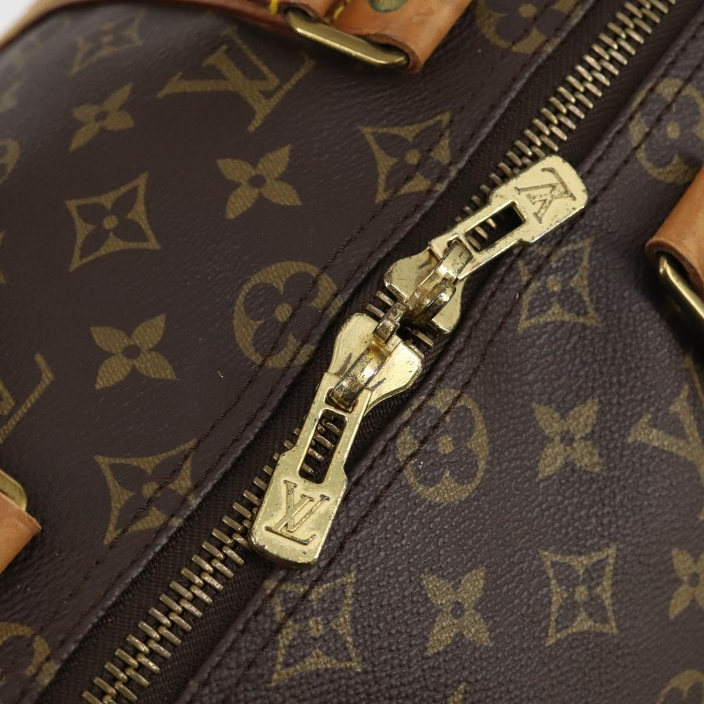 Louis Vuitton Keepall Bag Monogram Canvas Brown Canvas Travel Bag