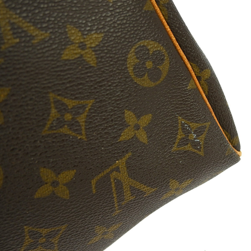 Louis Vuitton Keepall Bag Monogram Canvas Brown Canvas Travel Bag