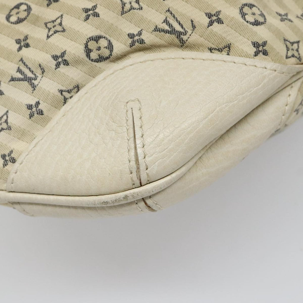 Louis Vuitton Marina Handbag Mini Lin Croisette Beige Canvas Bag
