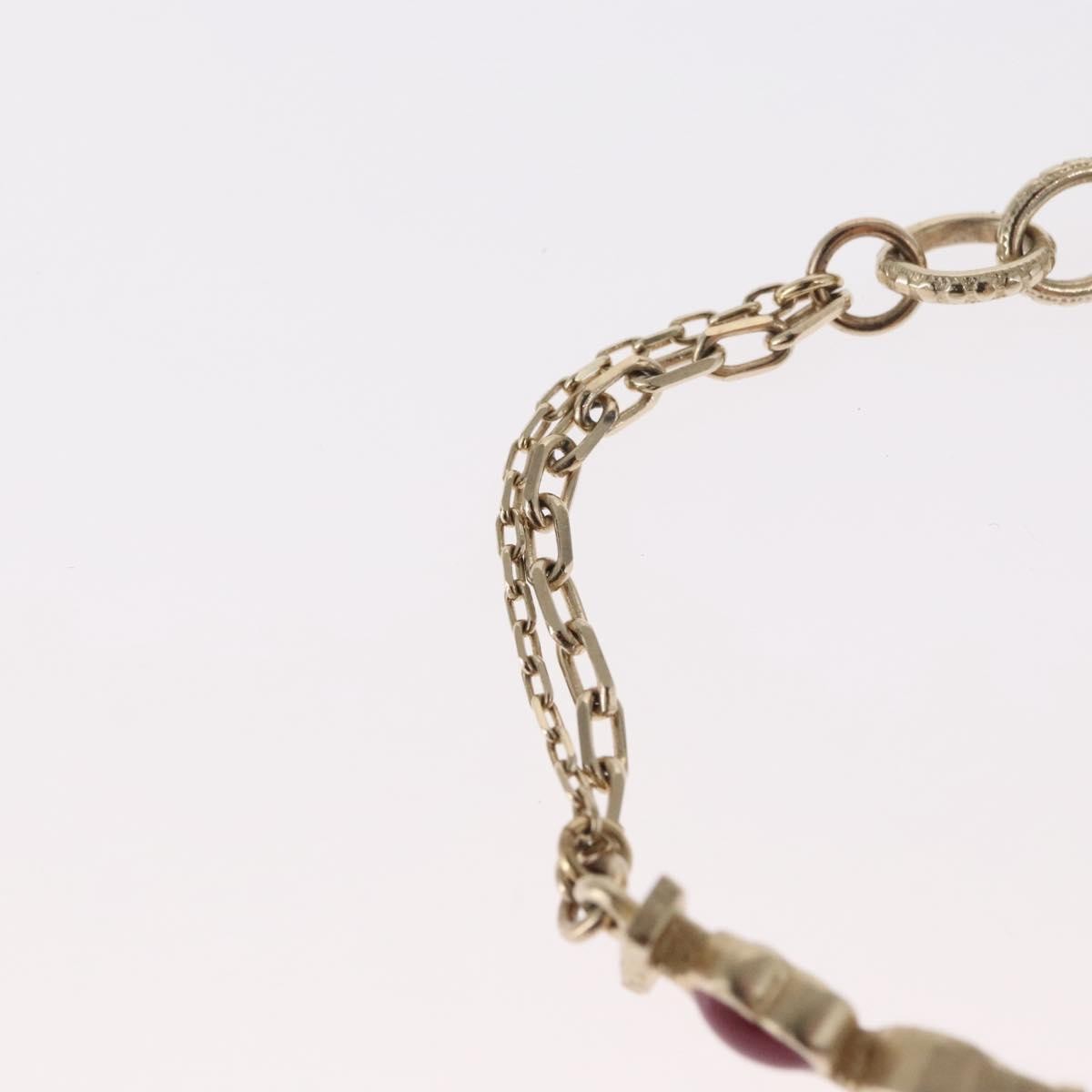 Chanel I Love Chanel Bracelet Metal With Resin Gold Metal Bracelet Jewelry