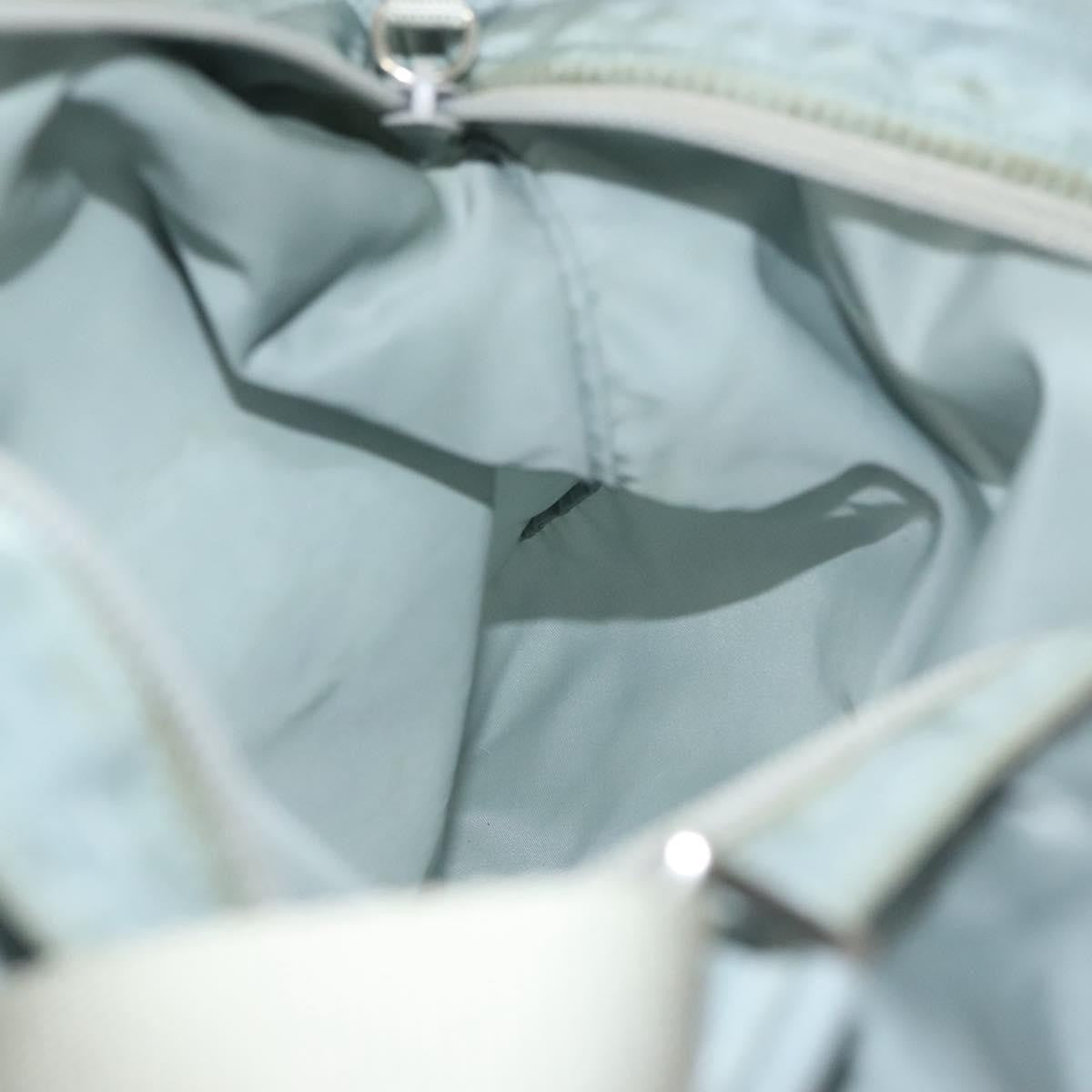 Prada Flat Messenger Bag Tessuto Blue Nylon Shoulder Bag Bag