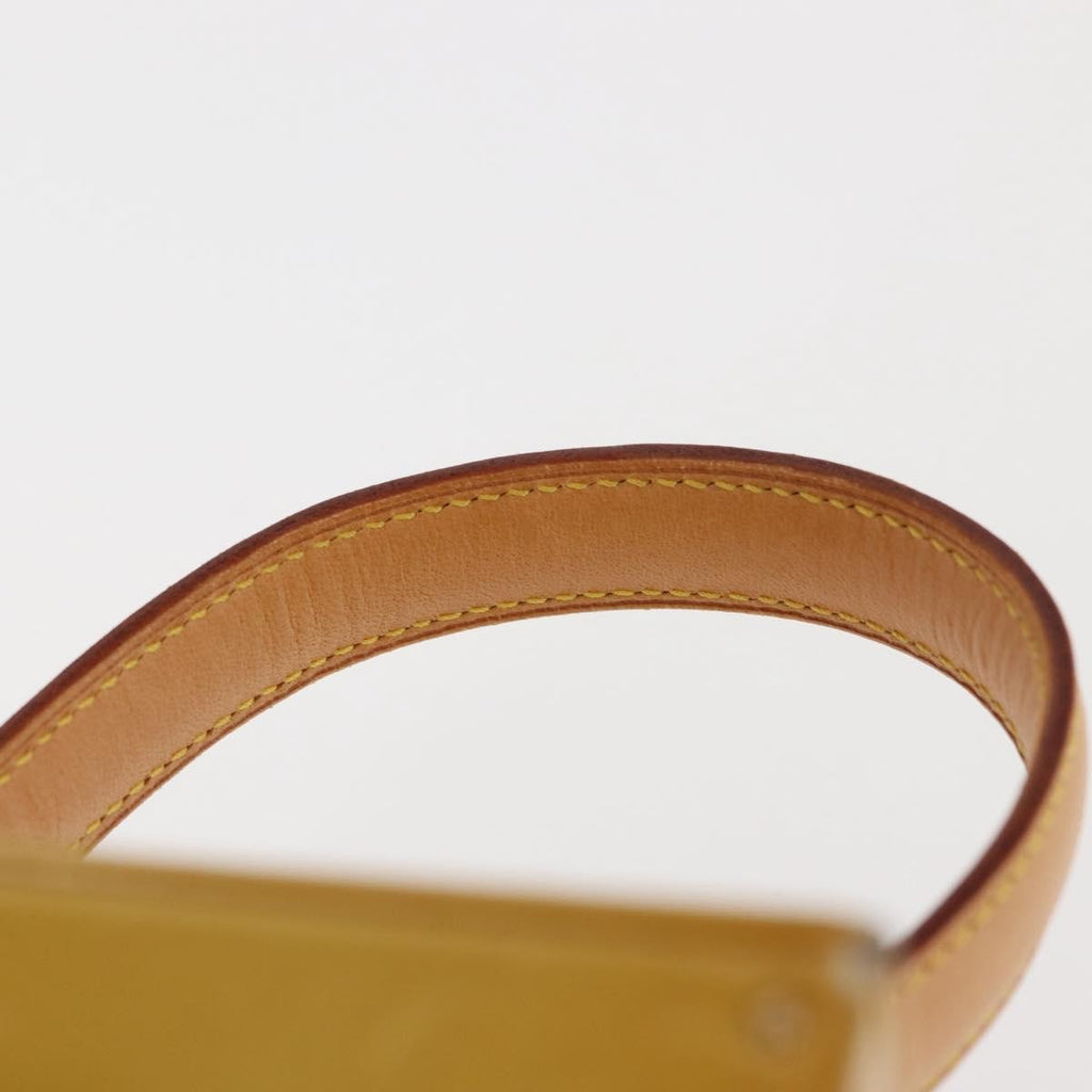 Louis Vuitton Bleecker Box Bag Monogram Vernis Beige Patent_Leather Clutche & Pouche Bag