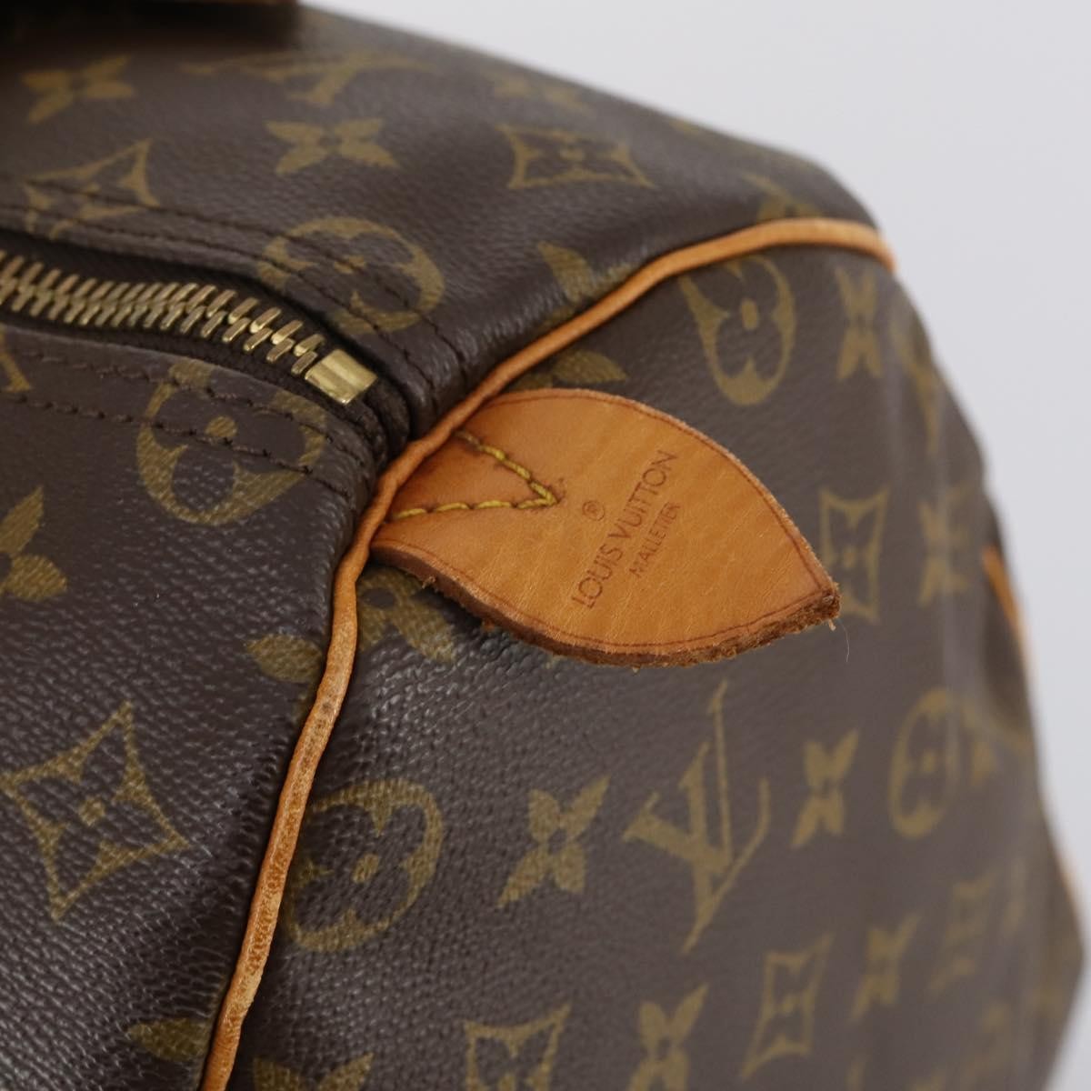 Louis Vuitton Keepall Bag Monogram Canvas Brown Canvas Travel Bag