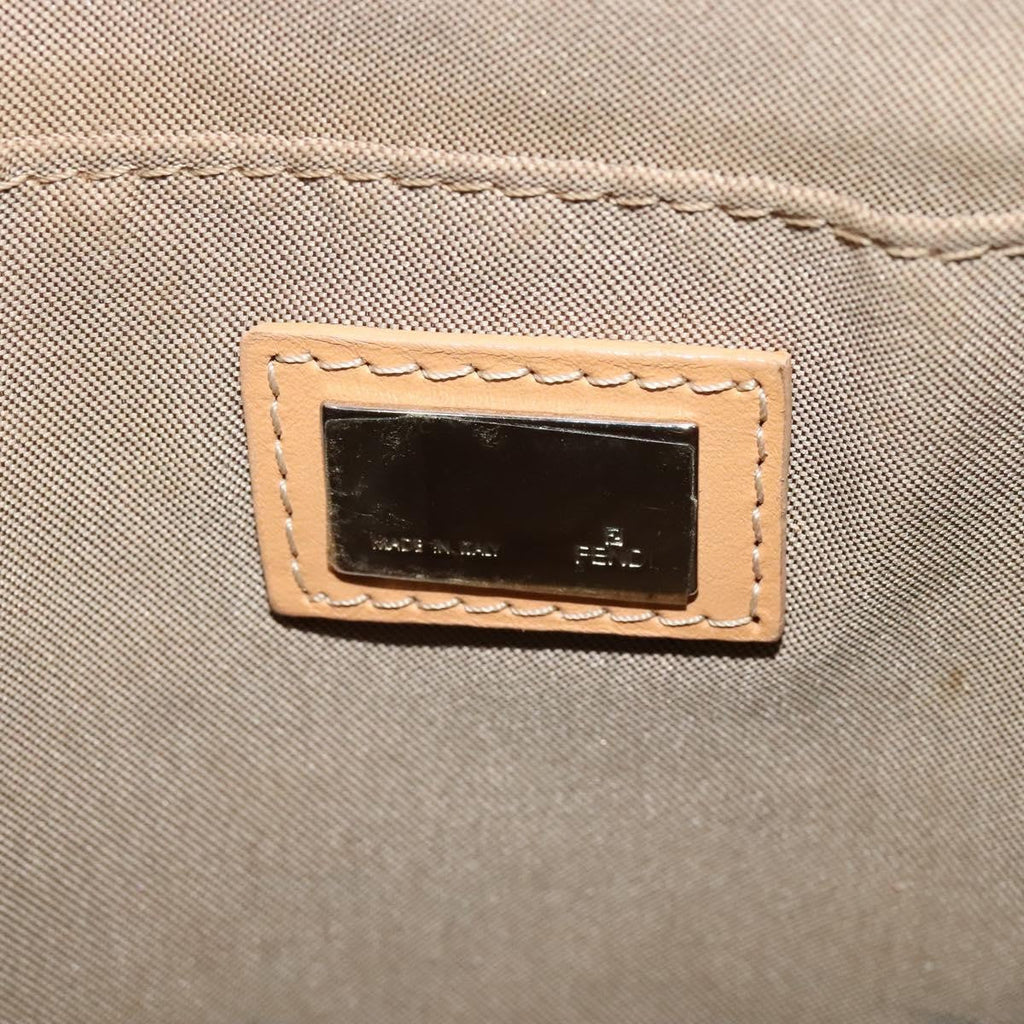 Fendi Vintage Flat Crossbody Bag Zucchino Canvas Blue Canvas Shoulder Bag Bag