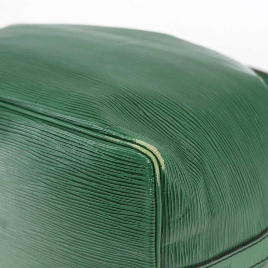 Louis Vuitton Petit Noe Handbag Epi Leather Green Leather Shoulder Bag