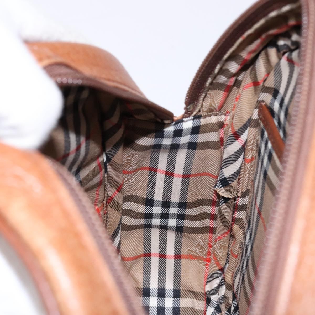 Burberry Shoulder Bag Leather Brown Leather Shoulder Bag