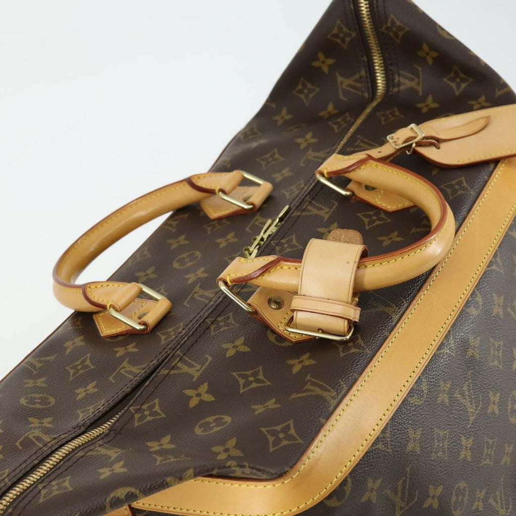 Louis Vuitton Cruiser Handbag Monogram Canvas Brown Canvas Travel Bag