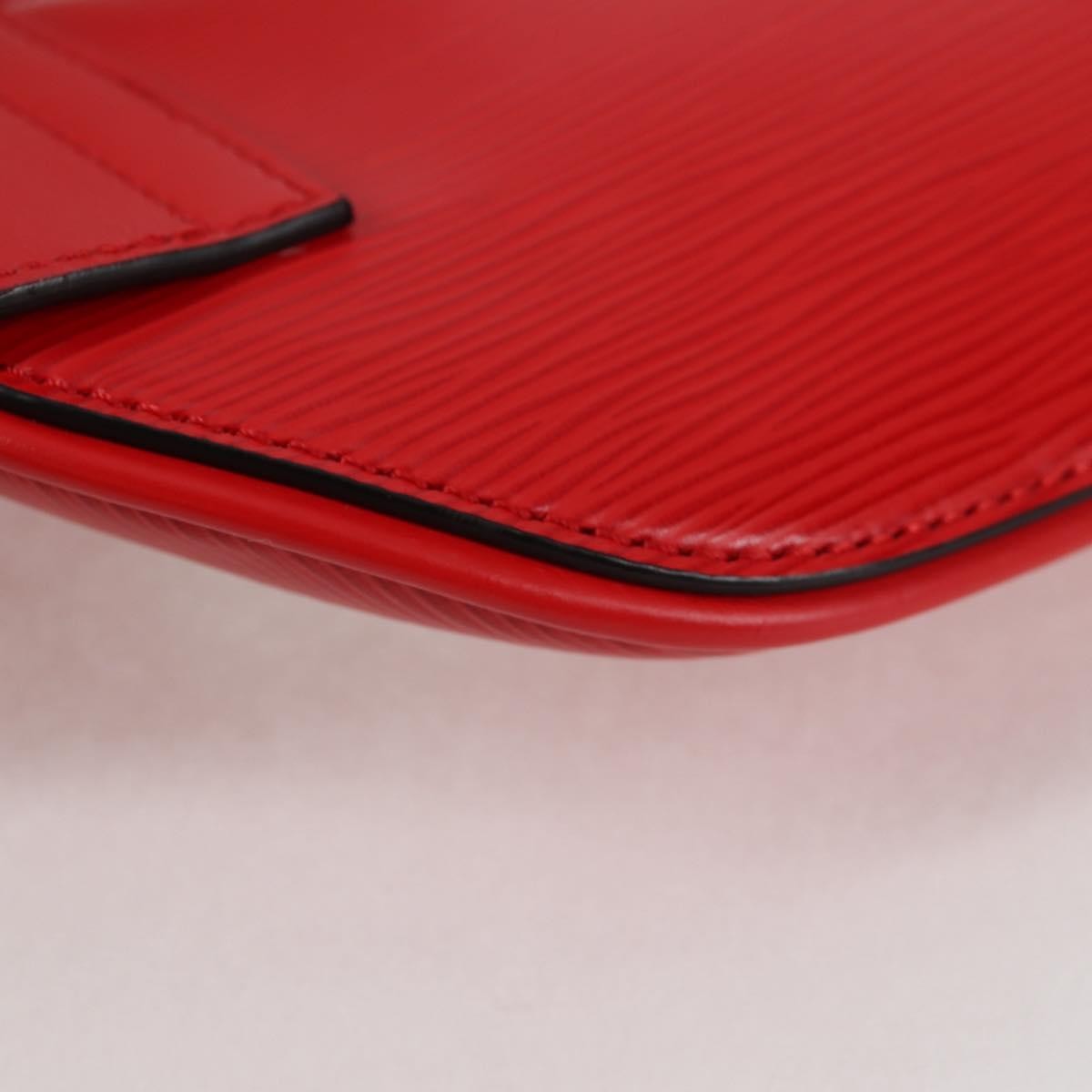 Louis Vuitton Louis Vuitton X Supreme Waist Bag Epi Leather Red Leather Clutche & Pouche Bag