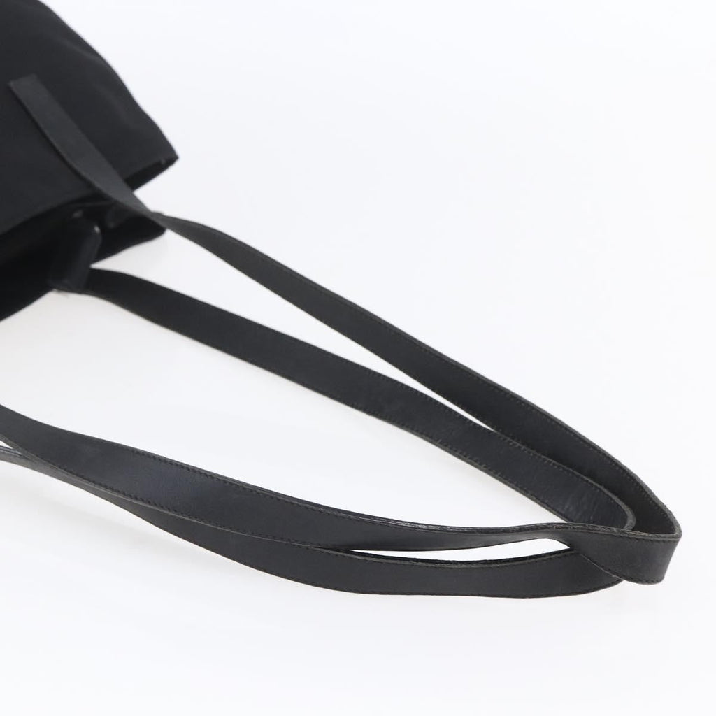 Fendi Vintage Ff Tote Nylon Black Nylon Tote Bag Bag