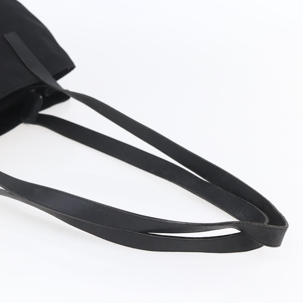 Fendi Vintage Ff Tote Nylon Black Nylon Tote Bag Bag