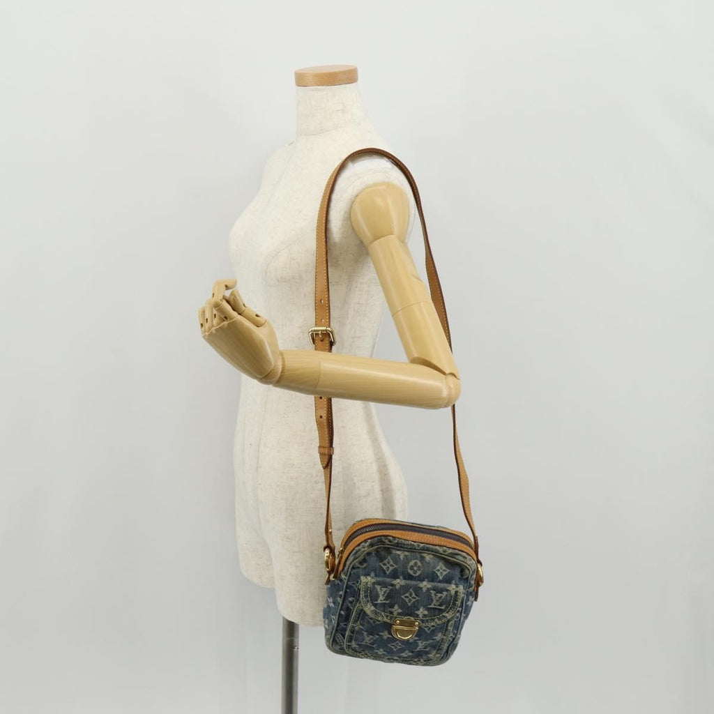 Louis Vuitton Camera Bag Monogram Denim Blue Denim_Jeans Shoulder Bag
