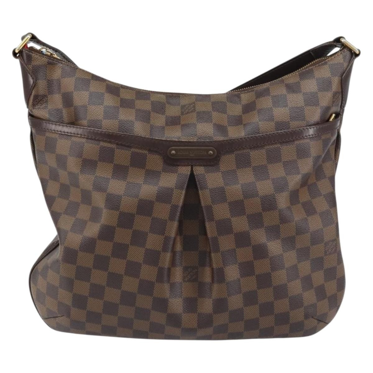 Louis Vuitton Bloomsbury Handbag Damier Brown Canvas Shoulder Bag