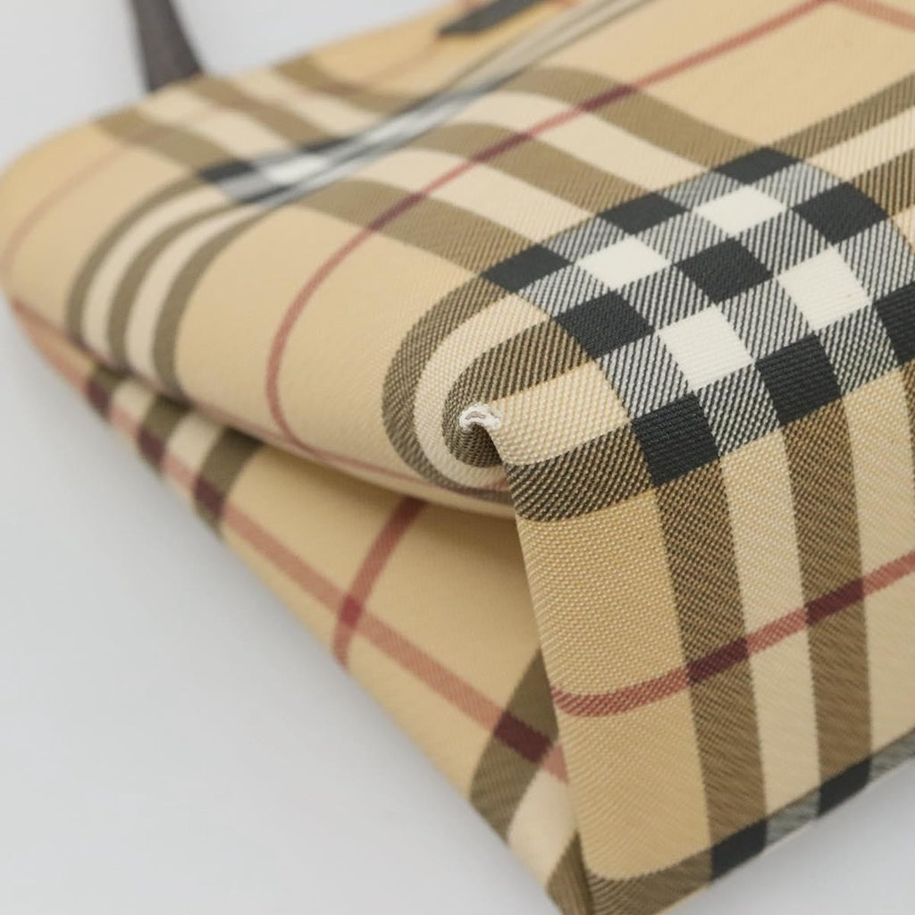 Burberry Nova Check Handbag Nova Check Canvas Beige Canvas Handbag