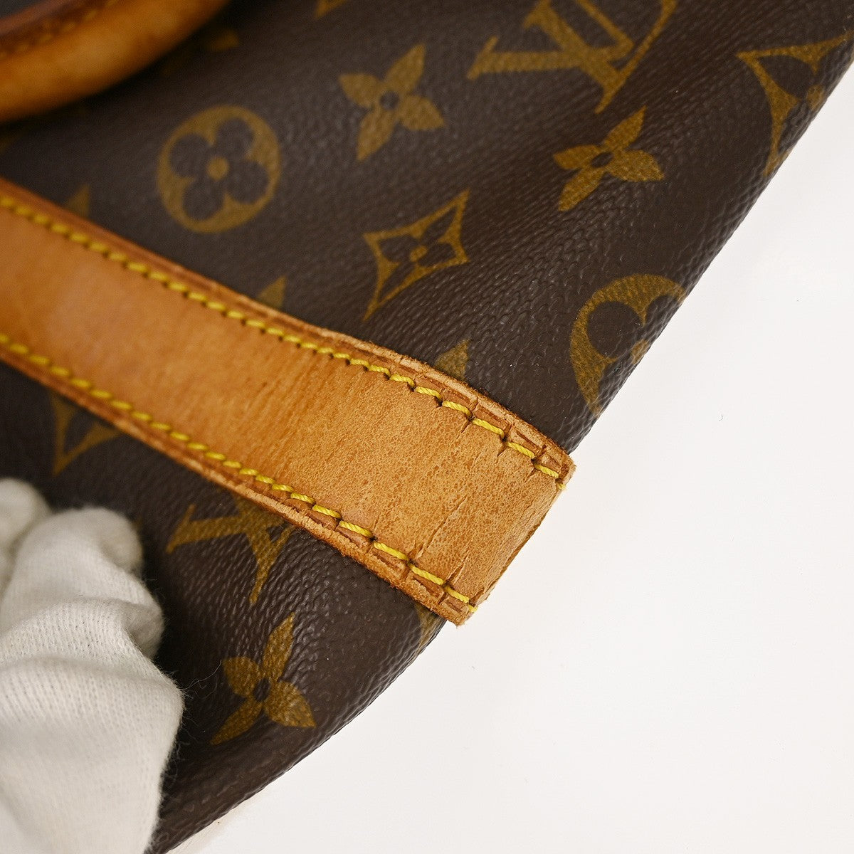 Louis Vuitton Keepall Bag Monogram Canvas Brown Canvas Travel Bag