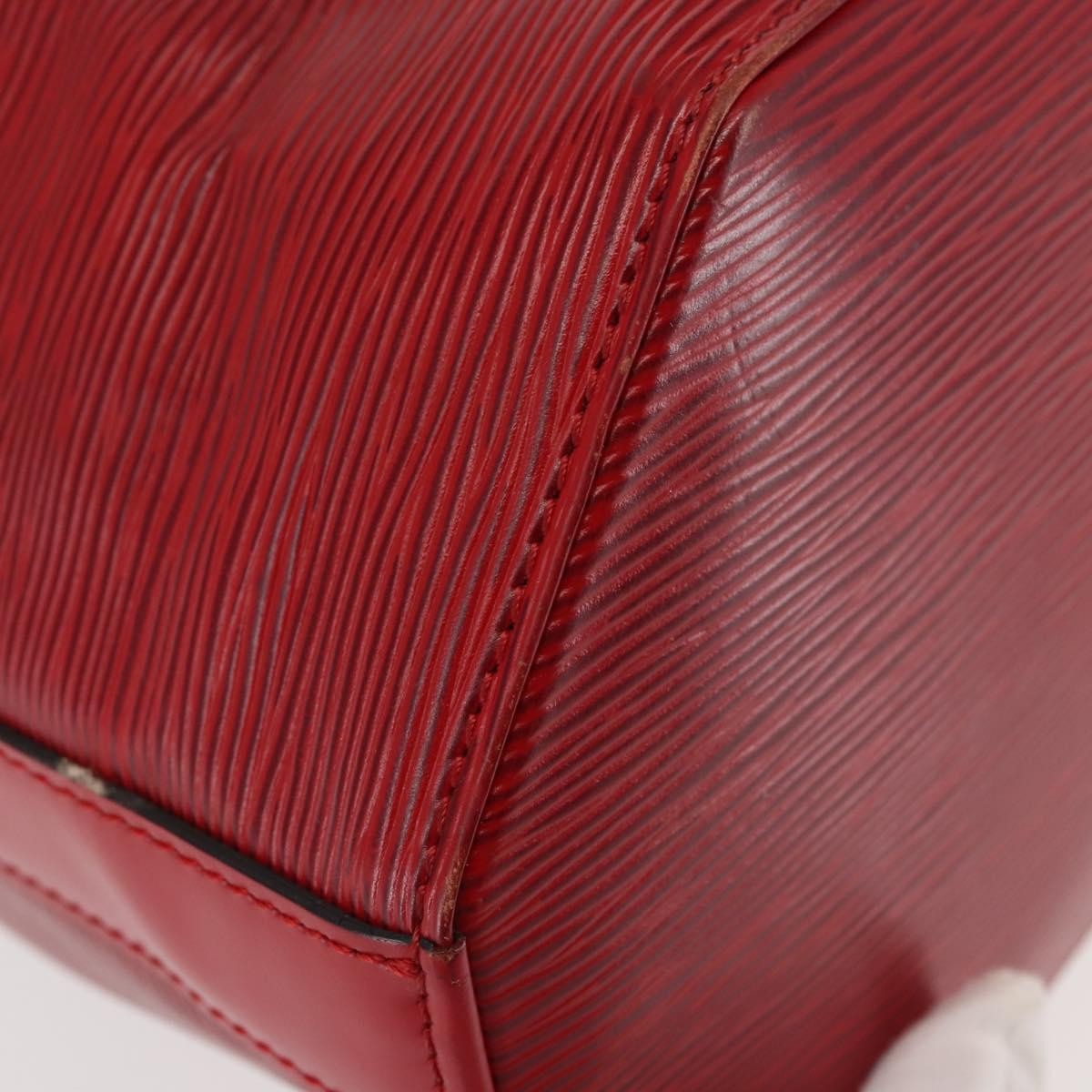 Louis Vuitton Vintage Sac D'epaule Handbag Epi Leather Red Leather Shoulder Bag