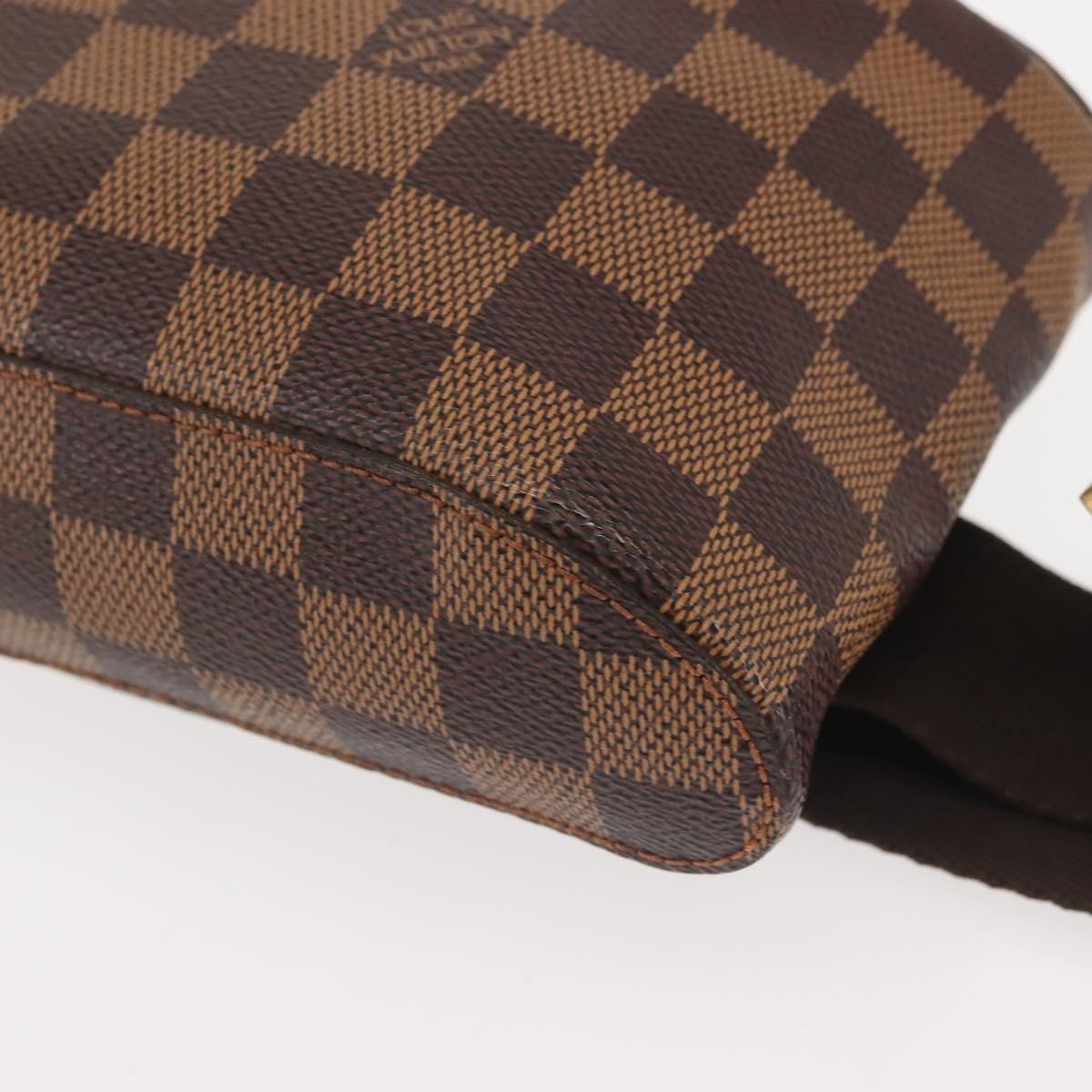 Louis Vuitton Geronimos Waist Bag Damier Brown Canvas Shoulder Bag