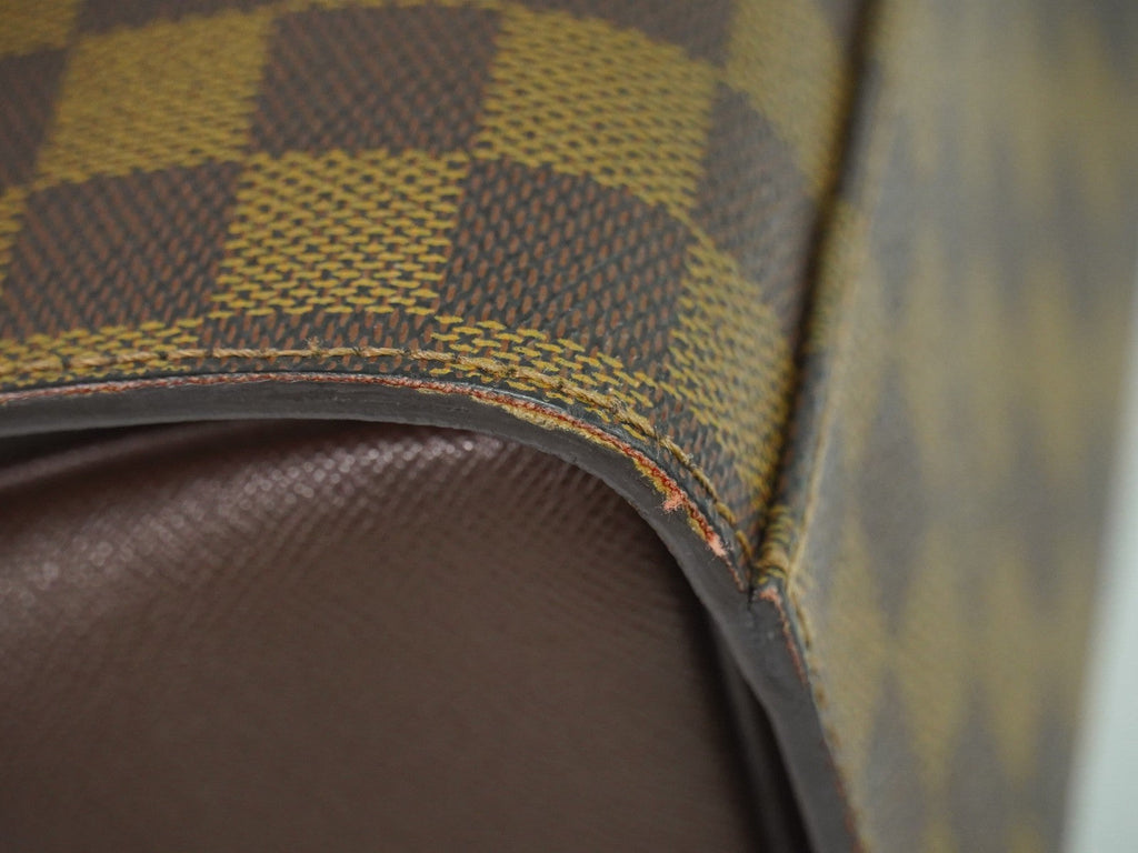 Louis Vuitton Triana Bag Damier Brown Canvas Handbag
