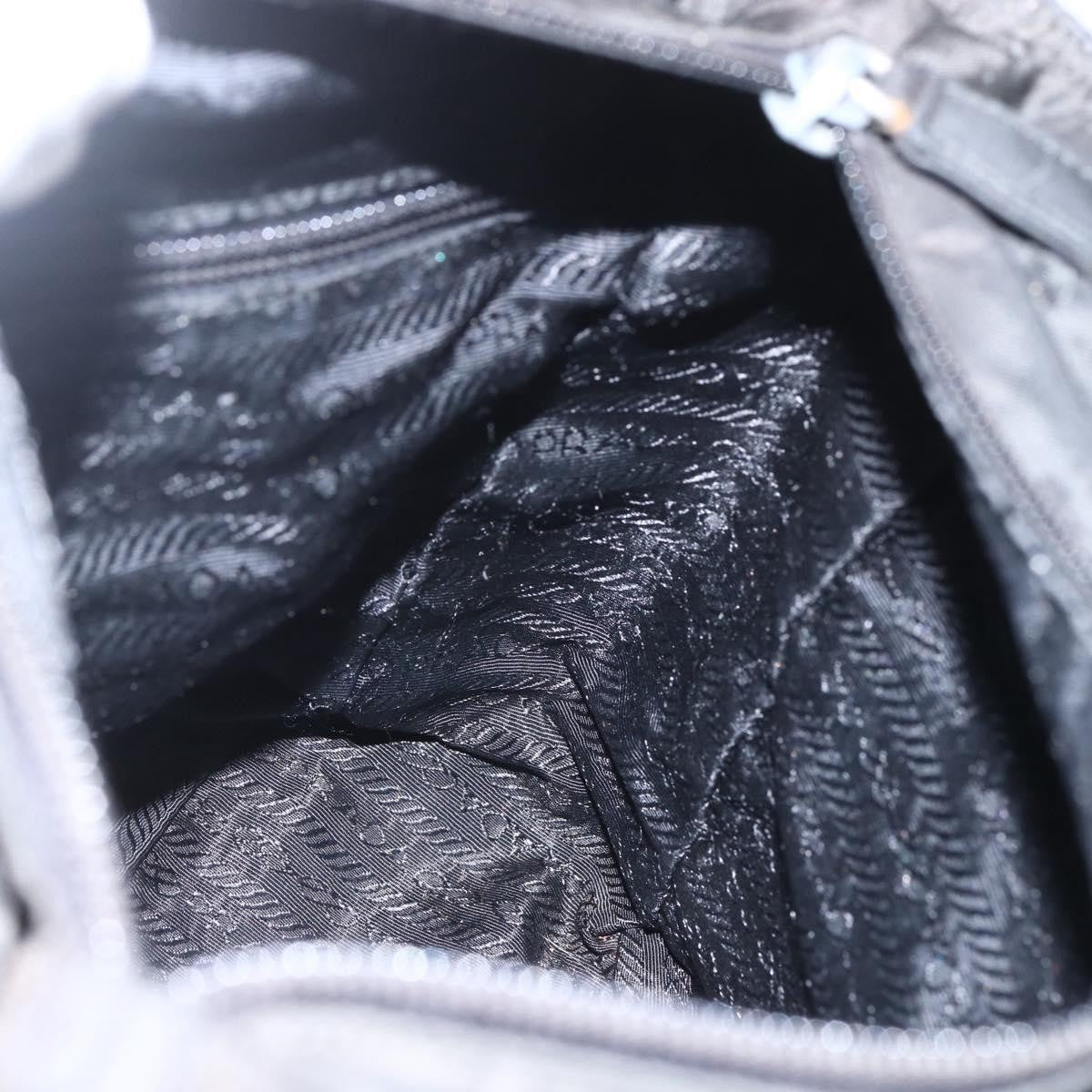 Prada Vintage Tote Tessuto Black Nylon Tote Bag Bag