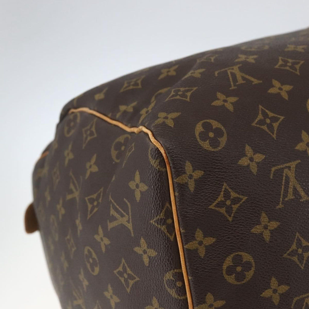 Louis Vuitton Keepall Bag Monogram Canvas Brown Canvas Travel Bag