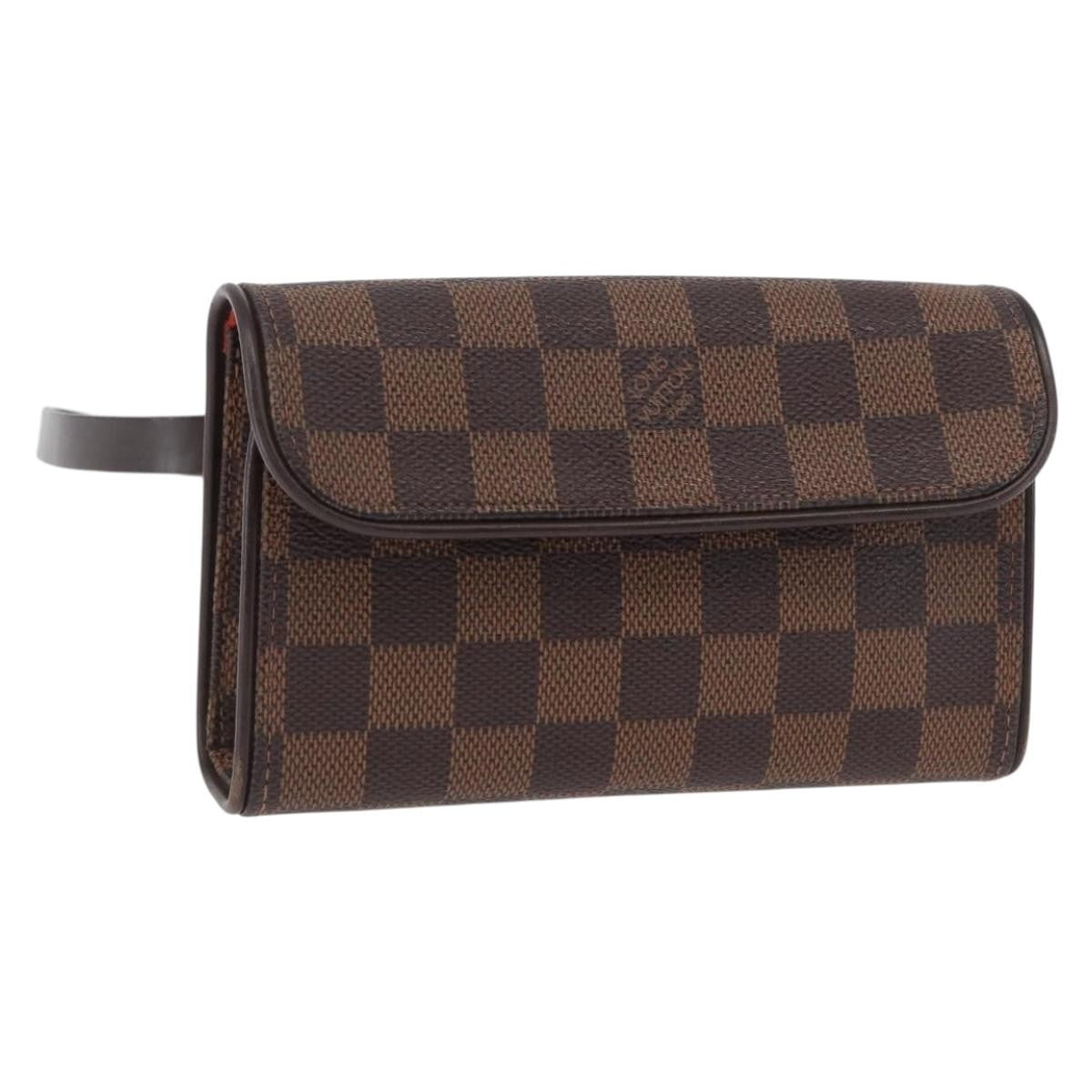 Louis Vuitton Florentine Waist Bag Monogram Canvas Brown Canvas Clutche & Pouche Bag