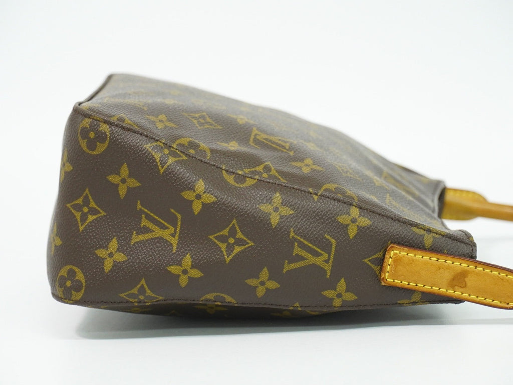 Louis Vuitton Monogram Looping Handbag Monogram Canvas Brown Canvas Shoulder Bag
