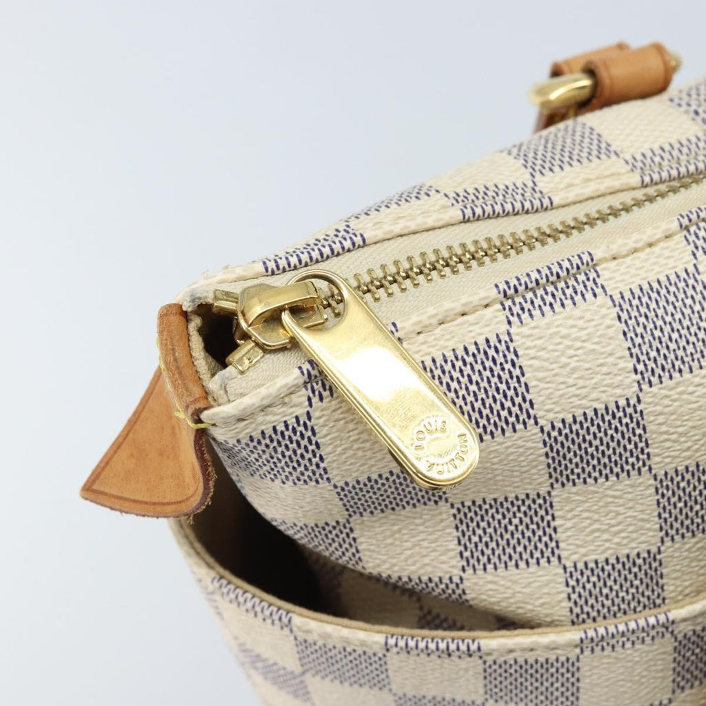 Louis Vuitton Totally Handbag Damier Azur Blue Canvas Tote Bag