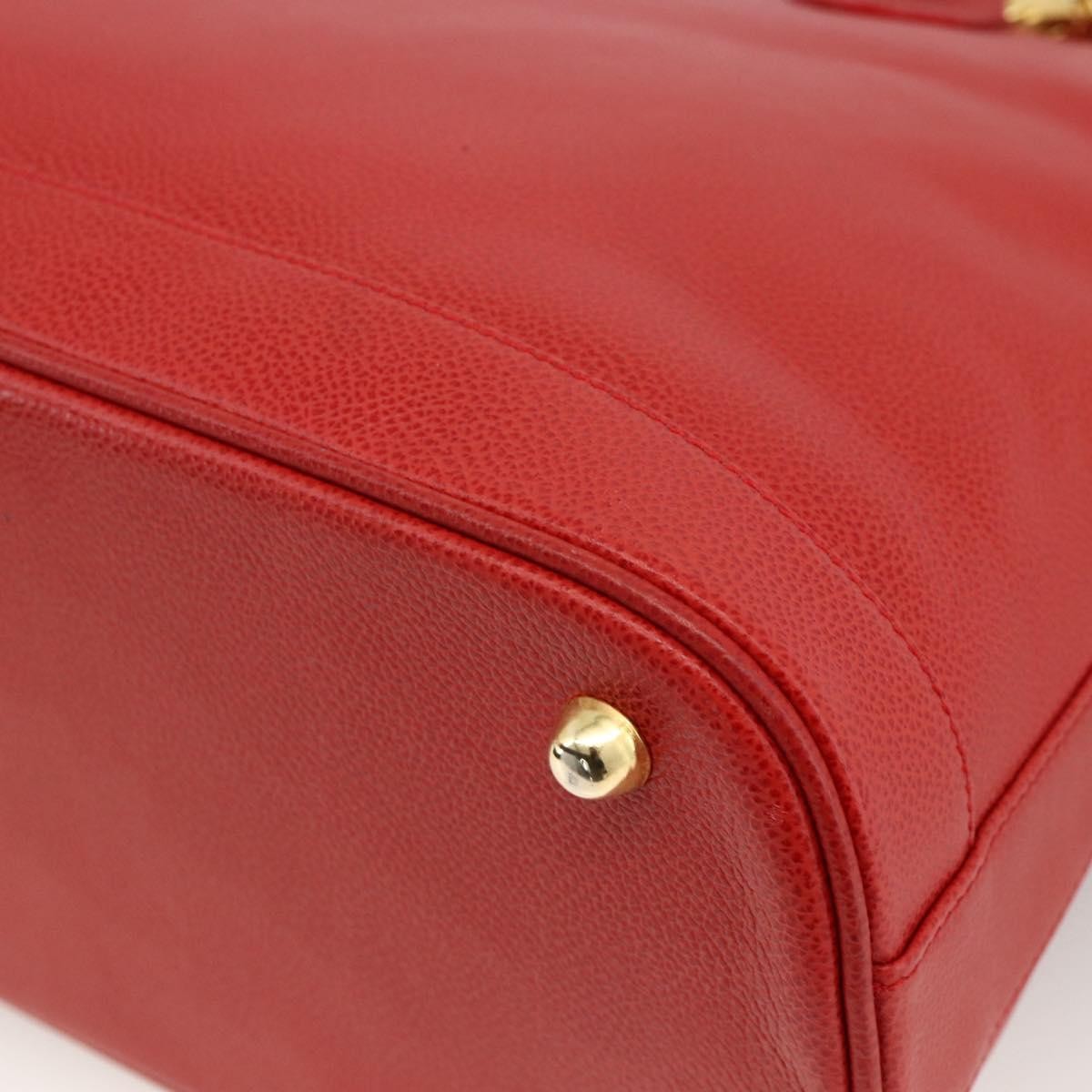 Burberry Vintage Handbag Leather Red Leather Handbag