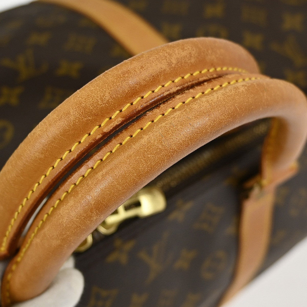 Louis Vuitton Keepall Bag Monogram Canvas Brown Canvas Travel Bag