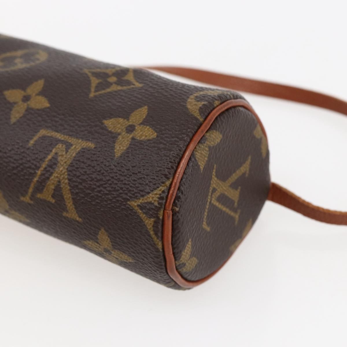 Louis Vuitton Papillon Pochette Monogram Canvas Brown Canvas Clutche & Pouche Bag