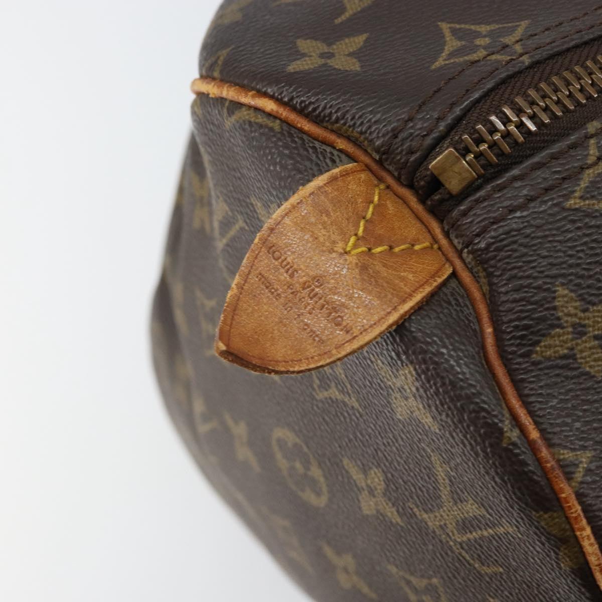 Louis Vuitton Keepall Bag Monogram Canvas Brown Canvas Travel Bag