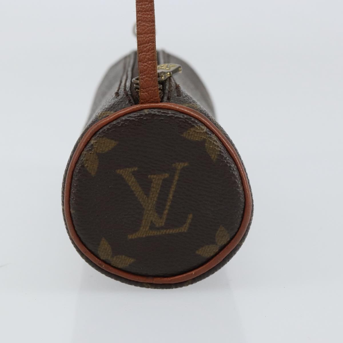 Louis Vuitton Papillon Pochette Monogram Canvas Brown Canvas Clutche & Pouche Bag