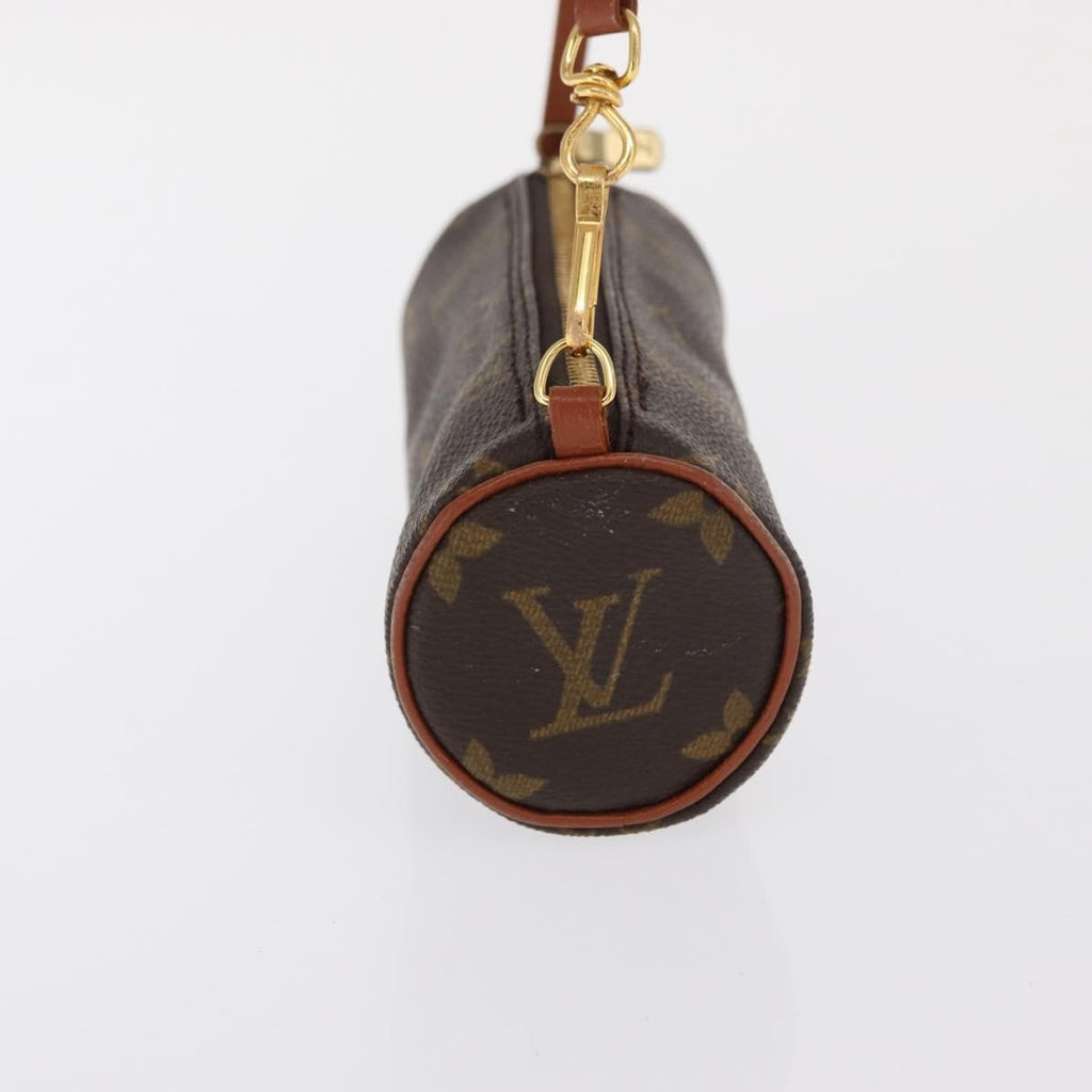 Louis Vuitton Papillon Pochette Monogram Canvas Brown Canvas Clutche & Pouche Bag