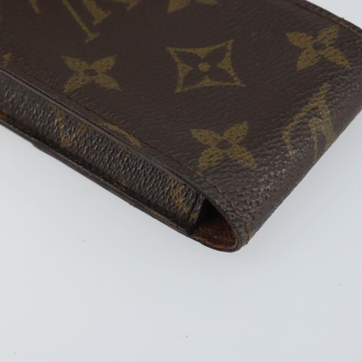 Louis Vuitton Cigarette Case Monogram Canvas Brown Canvas Clutche & Pouche Bag