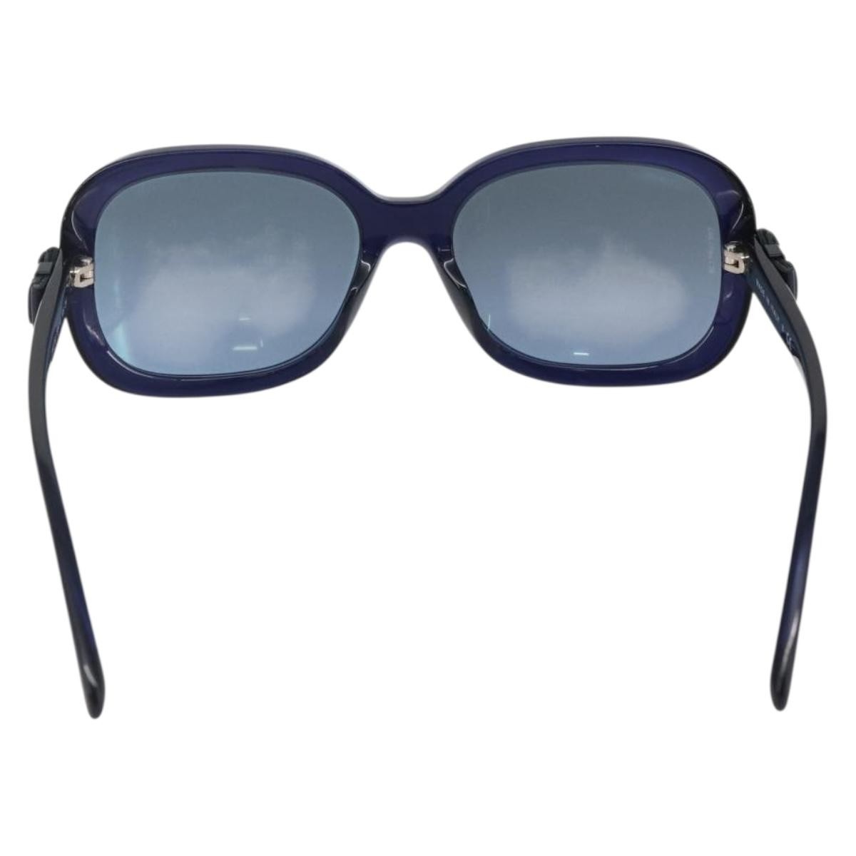 Chanel Logo Cc Sunglasses Plastic Blue Plastic Sunglasse Accessory