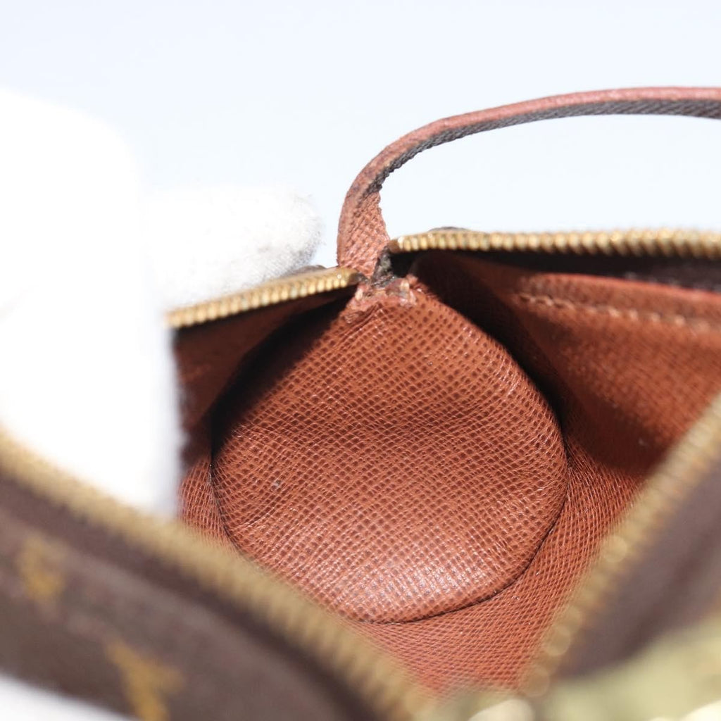 Louis Vuitton Papillon Pochette Monogram Canvas Brown Canvas Clutche & Pouche Bag